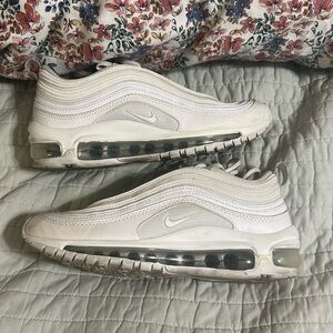 Nike Air Max 97 size 4y (GS) white
